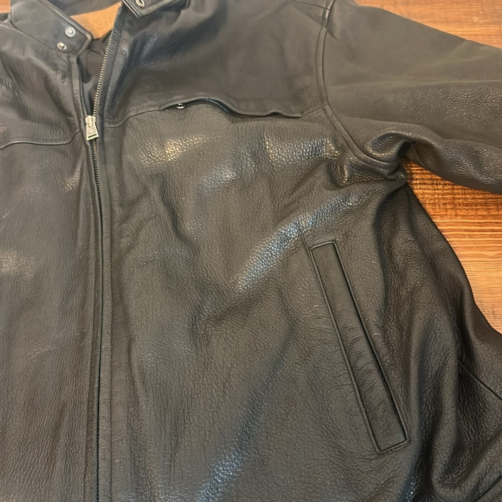 Timberland Leather Jacket View 3
